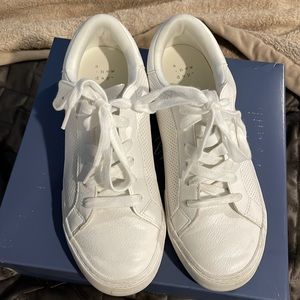a new day white sneakers